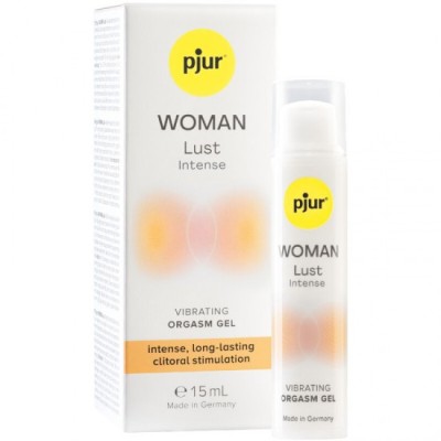 PJUR - WOMAN LUST INTENSE VIBRATING GEL FOR ORGASM 15 ML foto