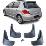 Set de aripi fata si spate negre, potrivit pentru Peugeot 307 5 usi SW CC 00-09 Performance AutoTuning