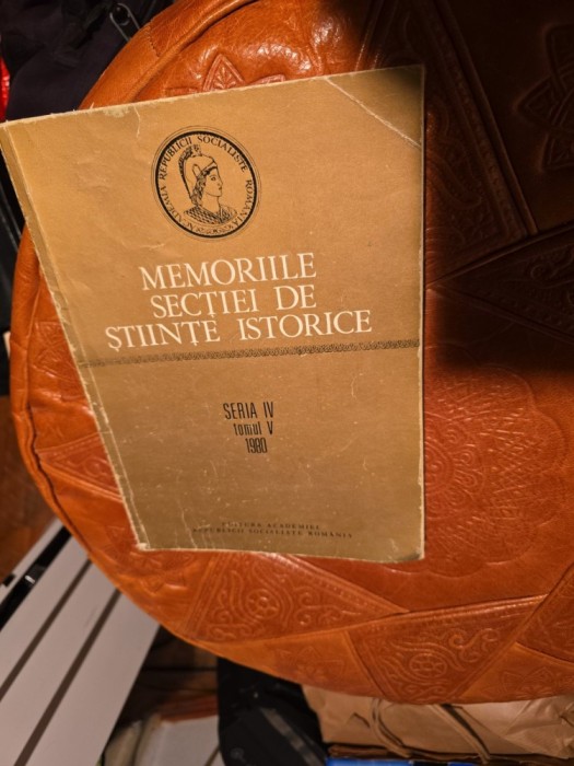 Memoriile Sectiei de Științe Istorice - seria IV, tomul V, 1980