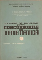 CULEGERE DE PROBLEME PENTRU CONCURSURILE DE MATEMATICA-N. TEODORESCU, D. ACU SI COLAB.-238996