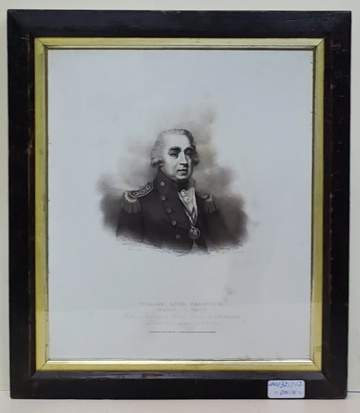 William Lord Radstok - Gravura de F. W. Wilkin, Secol XIX