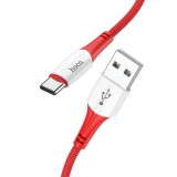 Cablu HOCO USB A la Tip C 3A X70 1 m rosu