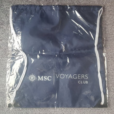 Traista 42x38 cm, din panza durabila de la MSC Croaziere Voyagers Club foto
