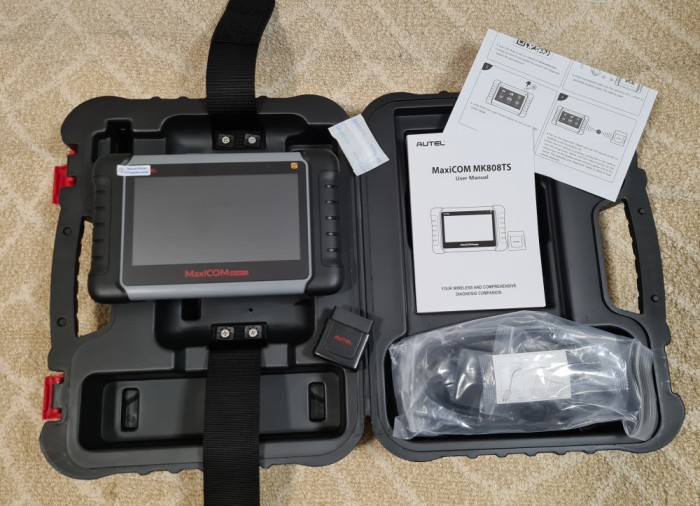 Diagnoza AUTEL MaxiCOM MK808S-TS + 21 reset services + Programare / diagnoza TPMS