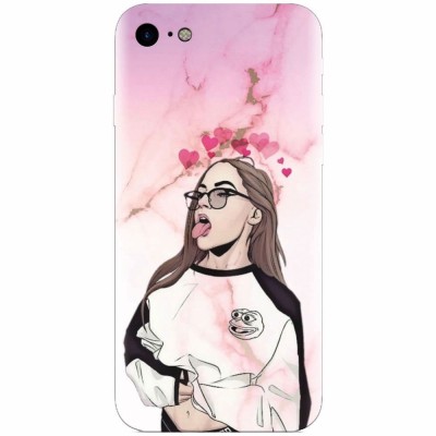 Husa silicon pentru Apple Iphone 5c, Bad Girl foto