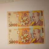 Di 29 Bancnota 5 000 lei 1998 UNC necirculata