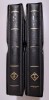 2 mape Leuchtturm Optima cu etui, second hand, culoarea negre