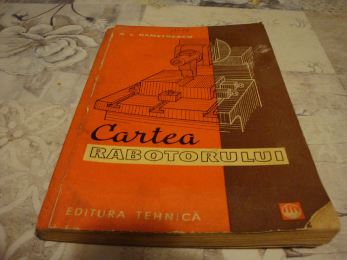 Demetrescu - Cartea rabotorului - 1961