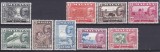 DB1 Colonii Malaya Kedah 1957 Sultanul si Vederi 9 v. MNH ( lipsa 50 c. si 5 $ )