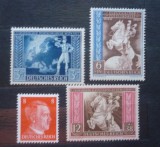 Set timbre Germania Deutsches Reich 1941 1942 Congresul Poștal Viena Hitler - A228