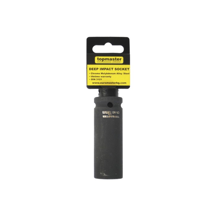 Tubulara de impact adanca 1/2&quot; 78mm, Topmaster 330211