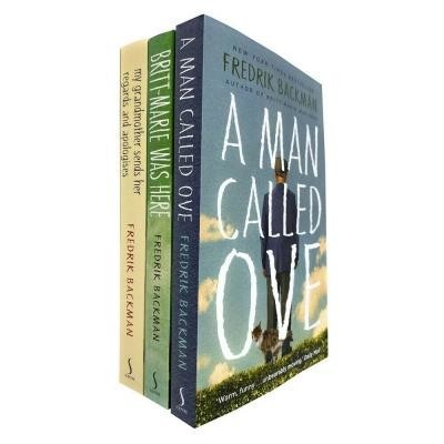 Fredrik Backman 3 Books Collection Set A Man Called Ove Britt-Marie Was Here My Grandmother Sends Her Regards, Fredrik Backman - Editura Sceptre foto