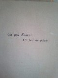 Fouad Aboukhater - Un peu d&#039;amour... Un peu de poesie (Editia: 1921)