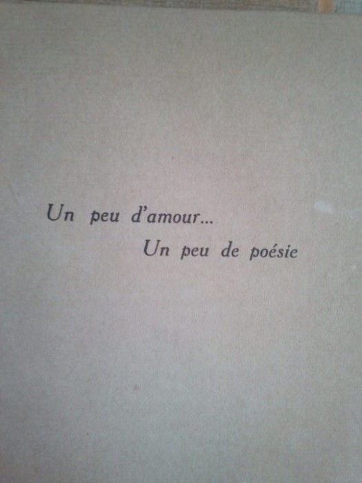 Fouad Aboukhater - Un peu d&#039;amour... Un peu de poesie (Editia: 1921)