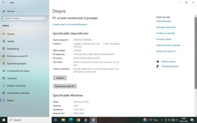 Dezmembrez laptop Dell D830 orice piesa foto