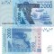 WEST AFRICAN STATES █ SENEGAL █ bancnota 2000 Francs █ 2003 / 2024 █ P-716Kx UNC