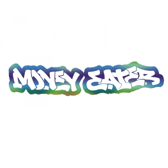 Sticker Money Eater , Autocolant Auto Personalizat si Amuzant