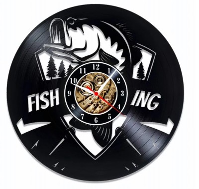 PESCAR - ceas de perete foto