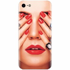 Husa silicon pentru Apple Iphone 6 Plus, Rings On All Fingers