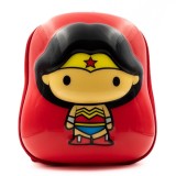 Ghiozdan gradinita Wonder Woman 3D,1 compartiment, rosu,29x15x35 cm