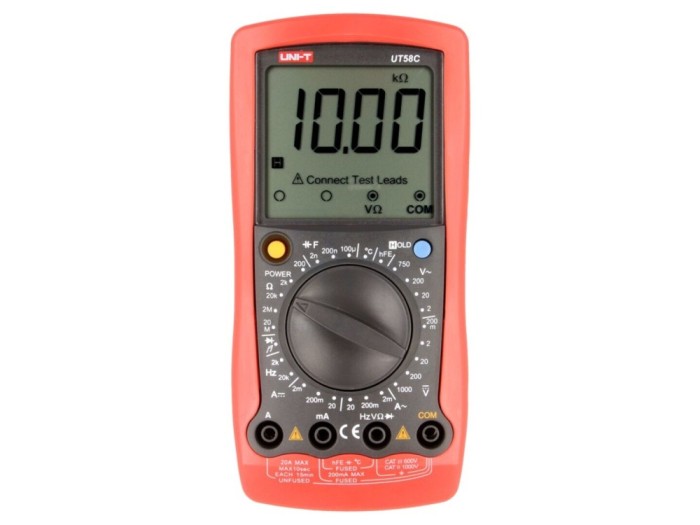 Multimetru digital LCD UT58C