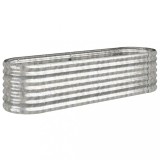 Cumpara ieftin Strat inaltat gradina 152x40x36 cm otel galvanizat
