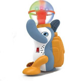 Jucarie interactiva pinguin cu lumini si muzica Top Ball Rotating Penguin, Oem