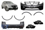 Pachet de tuning tip 63 potrivit pentru Mercedes GLE W166 2015-2018 cu grila GT Performance AutoTuning