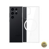 Husa MagSafe pentru Samsung Galaxy S24 Ultra S928 3MK MagCase Transparenta
