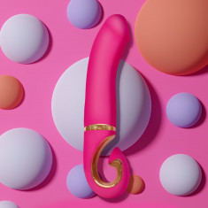 Vibrator Punctul G Gjay MINI, Roz, 19 cm