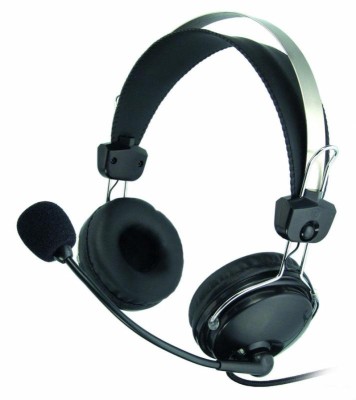 CASTI A4tech, &amp;quot;ComfortFIt&amp;quot;, cu fir, standard, utilizare multimedia, microfon pe brat, conectare prin Jack 3.5 mm x 2, negru, &amp;quot;HS-7P&amp;quot;, (timbru verde 0. foto