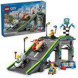 LEGO&reg; City - Fara limite: Rampa pentru curse de masini 60460, 436 piese