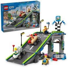 LEGO&reg; City - Fara limite: Rampa pentru curse de masini 60460, 436 piese