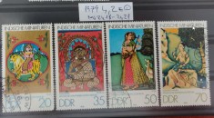 TS21 - Timbre serie DDR 1979 Mi2418-2421 foto