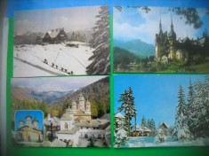 HOPCT LOT 3279 - 4 CARTI POSTALE -SINAIA -JUD-PRAHOVA-NECIRCULATE