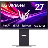 Monitor LED LG Gaming UltraGear 27G850A-B 27 inch UHD / FHD IPS 1 ms Dual mode 240 Hz / 480 Hz HDR FreeSync Premium Pro &amp;amp; G-Sync Compatible