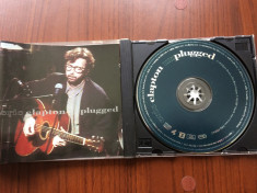 Eric Clapton unplugged 1992 cd disc muzica blues rock Reprise Records germany foto