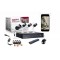 Sistem de supraveghere video CCTV KIT DVR 4 Camere exterior 220V HD D1