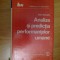 i Analiza Si Predictia Performantelor Umane - Ionel Dorofte