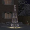 VidaXL Brad de Crăciun LED cu 800 LED Multicolour 400 cm Fier 42018763