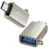 Adaptor OTG USB-C - USB-A Joyroom S-H151, Argintiu