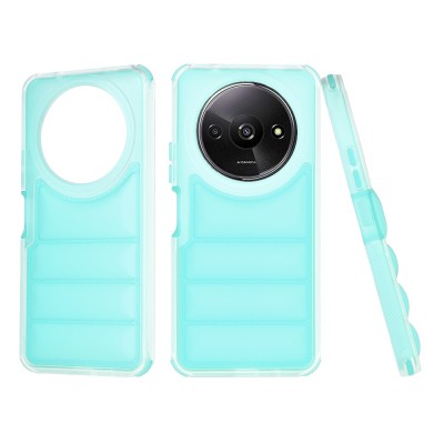 Husa Xiaomi Redmi A3 Techsuit Wave Shield, turcoaz foto