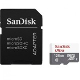 Cumpara ieftin Micro Secure Digital Card SanDisk Ultra, 128GB, Clasa 10