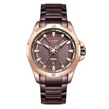 Ceas Barbatesc Naviforce 9161 Sport Elegant, Quartz, Otel Inoxidabil, Data, Zi, Afisaj 24h, Maro