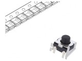 Micro&icirc;ntrerupător TACT SPST-NO SMT IP57 32V 0.03125A