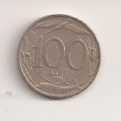 Moneda Italia - 100 Lire 1993 v1