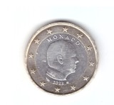 Moneda 1 Euro Monaco 2023, Stare Buna - Numismatica, Colectie Monaco