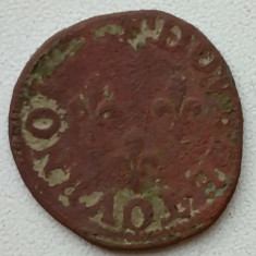 Moneda - Franta - Double Tournois - Henri III