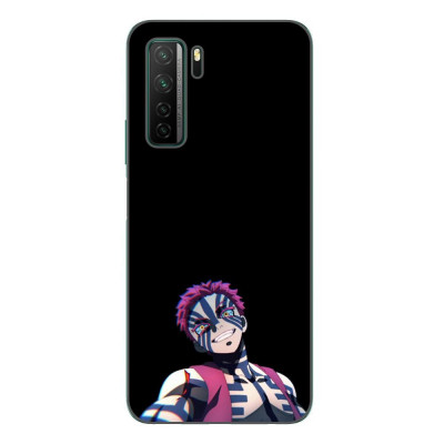 Husa compatibila cu Huawei P40 Lite 5G Silicon Gel Tpu Model Demon Slayer Akaza foto