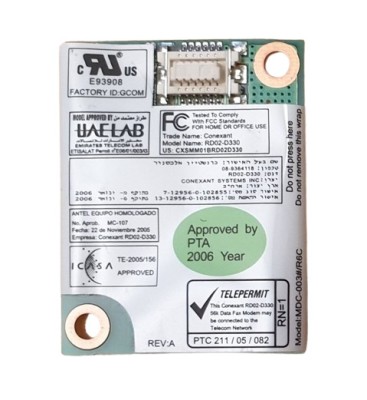215.Modul/Placa retea wifi wireless wifi laptop RD02-D330 foto